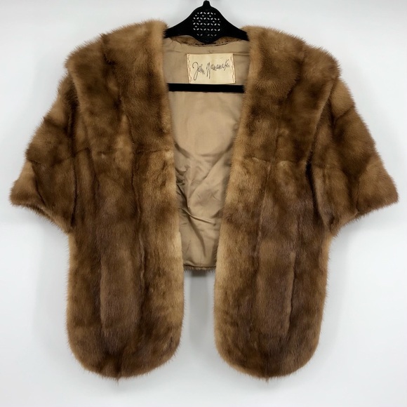 John Wanamaker Jackets & Blazers - Stunning vintage mink stole